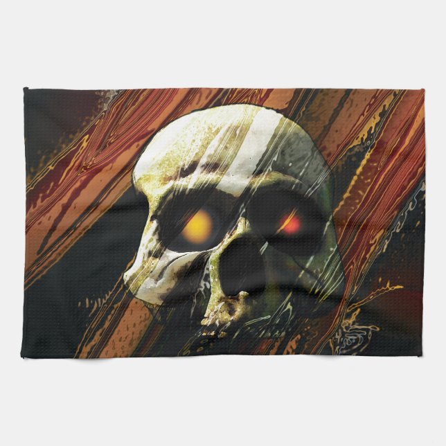 Dark Skull Towel (Horizontal)