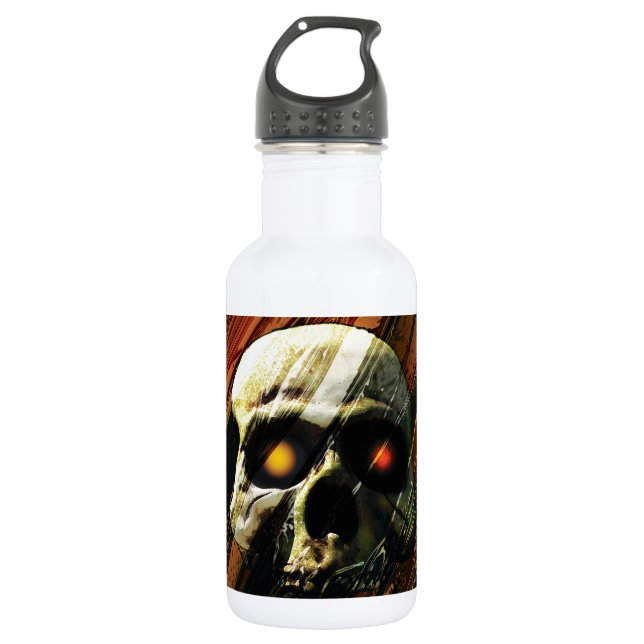 Dark Skull Water Bottle (Front)