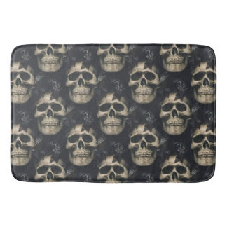 Dark Skulls Bath Mat