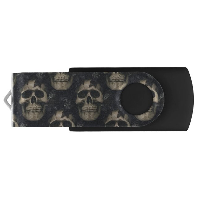 Dark Skulls  Flash Drive (Back)
