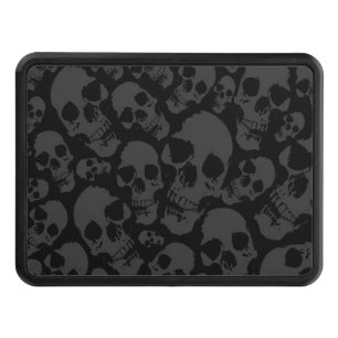 Dark Skulls Hitch Cover