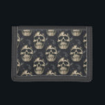Dark Skulls  Trifold Wallet<br><div class="desc">Dark Skulls Bandana</div>