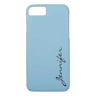 Dark sky blue color background iPhone 8/7 case