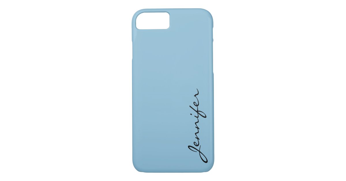 Dark sky blue color background Case-Mate iPhone case | Zazzle