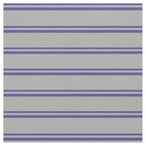 Dark Slate Blue & Dark Gray Striped/Lined Pattern Fabric