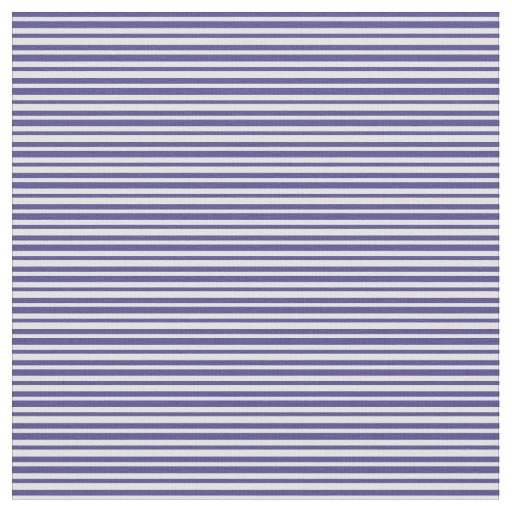 Dark Slate Blue & Light Cyan Stripes Pattern Fabric