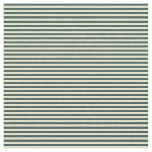 Dark Slate Gray and Pale Goldenrod Lined Pattern Fabric