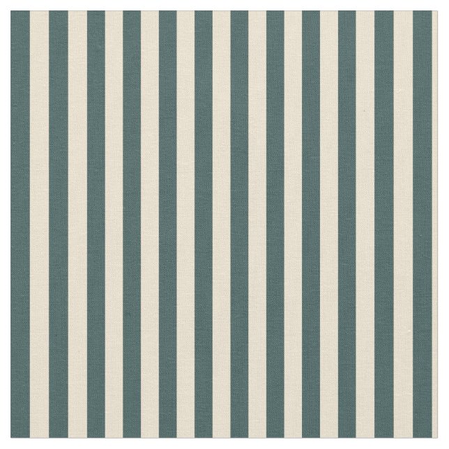 Dark Slate Gray & Beige Pattern Fabric (Close Up)