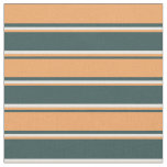 [ Thumbnail: Dark Slate Gray, Brown, and White Colored Pattern Fabric ]