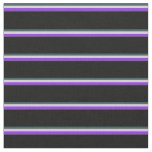 [ Thumbnail: Dark Slate Gray, Light Gray, Purple, and Black Fabric ]