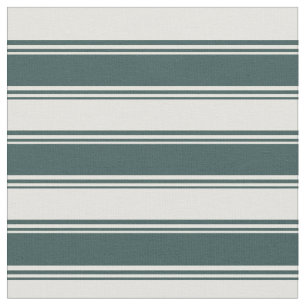 Dark Slate Gray & Light Yellow Lines Fabric