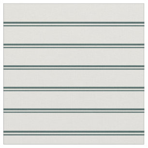 Dark Slate Gray & Light Yellow Stripes Pattern Fabric