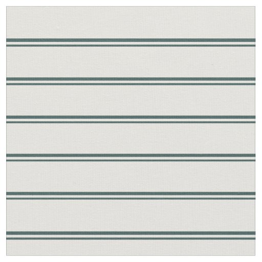 Dark Slate Gray & Light Yellow Stripes Pattern Fabric