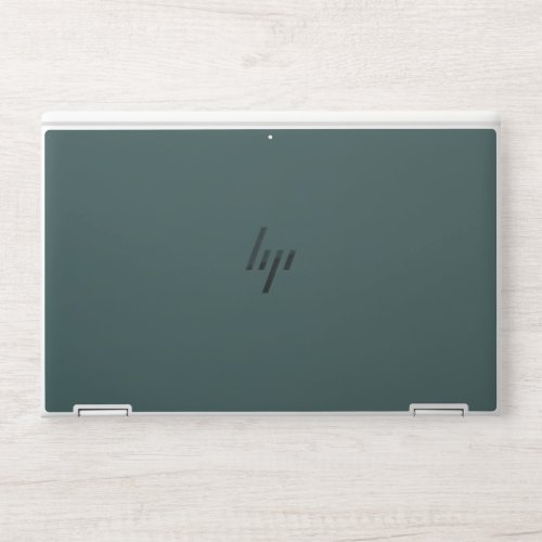 Dark Slate Gray Solid Color HP Laptop Skin