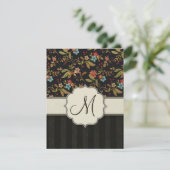 Dark Slavic Style Floral (Standing Front)