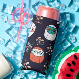 Dark Sloth Seltzer Can Cooler