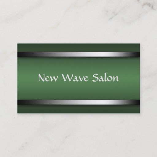 Customizable Dark Sophisticated Green Appointment Cards Business Card