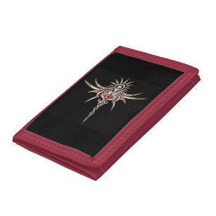 dark spirit trifold wallet