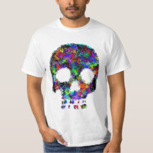 Dark Splatter Skull Tee