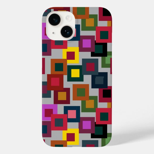 Dark Squares on Light  Case-Mate iPhone Case (Back)
