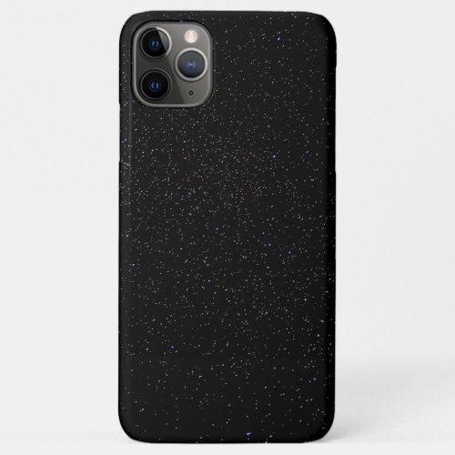 Dark Starry Abyss  Long Exposure Night Sky iPhone 11 Pro Max Case