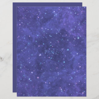 Dark Starry Night Craft/Scrapbooking Paper, Large