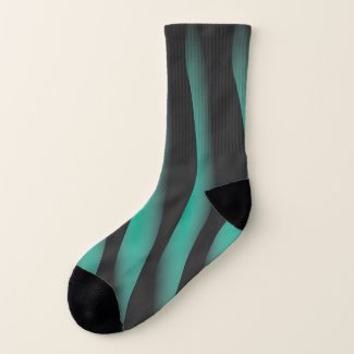 Dark Stripes Socks, Small (US Men 5-7 / US Women Socks