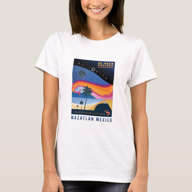 Dark t-shirt eclipse (Front)