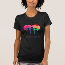 Dark T-shirt for women