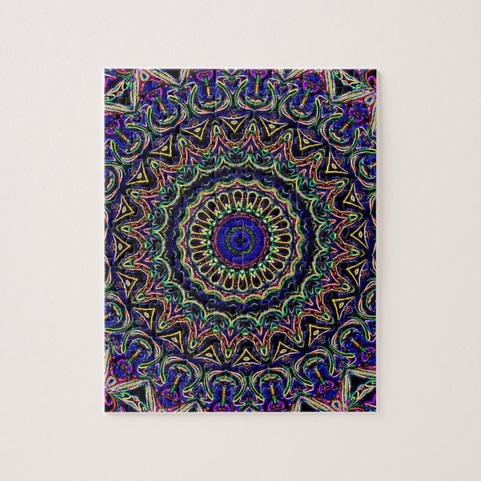 Dark Tapestry Kaleidoscope Puzzle