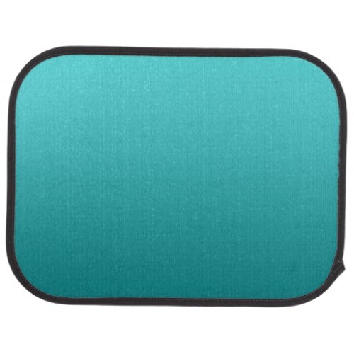 Dark Teal Ombre Car Floor Mat