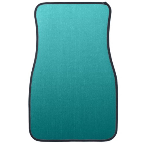 Dark Teal Ombre Car Floor Mat