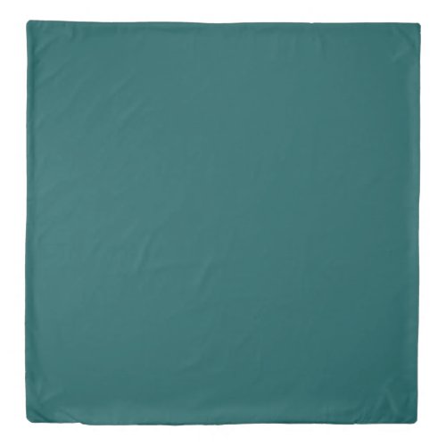  Dark Teal  solid color  Duvet Cover