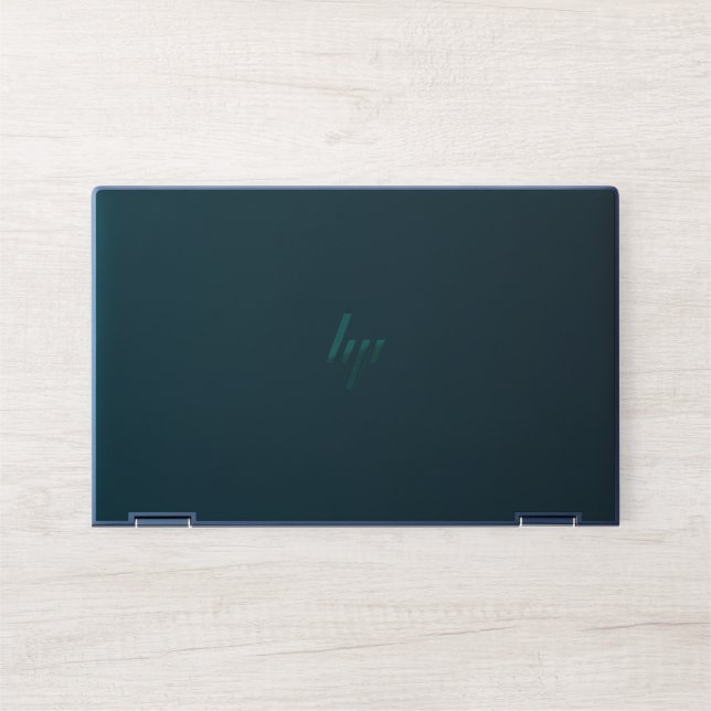  Dark Teal  (solid color)  HP Laptop Skin (Front)