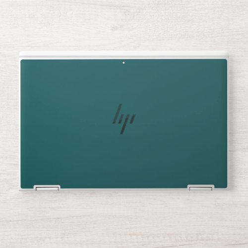  Dark Teal  solid color  HP Laptop Skin