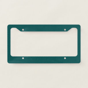 Dark Teal (solid color) License Plate Frame