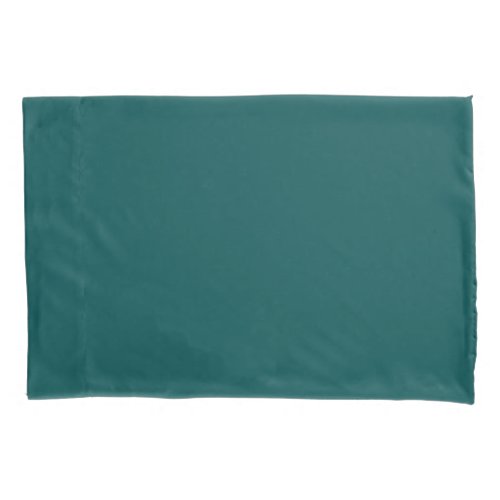  Dark Teal  solid color  Pillow Case