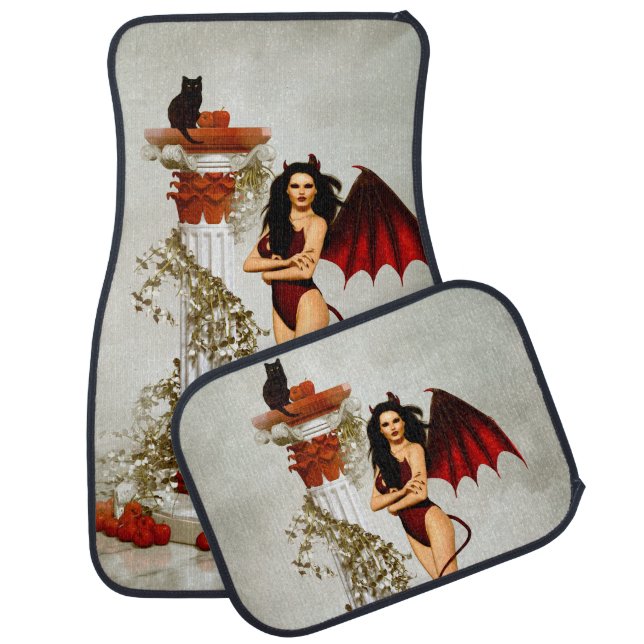Dark Temptress Car Floor Mat (Set)