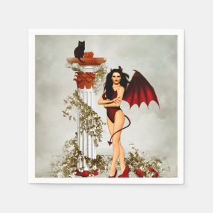 Dark Temptress Napkins