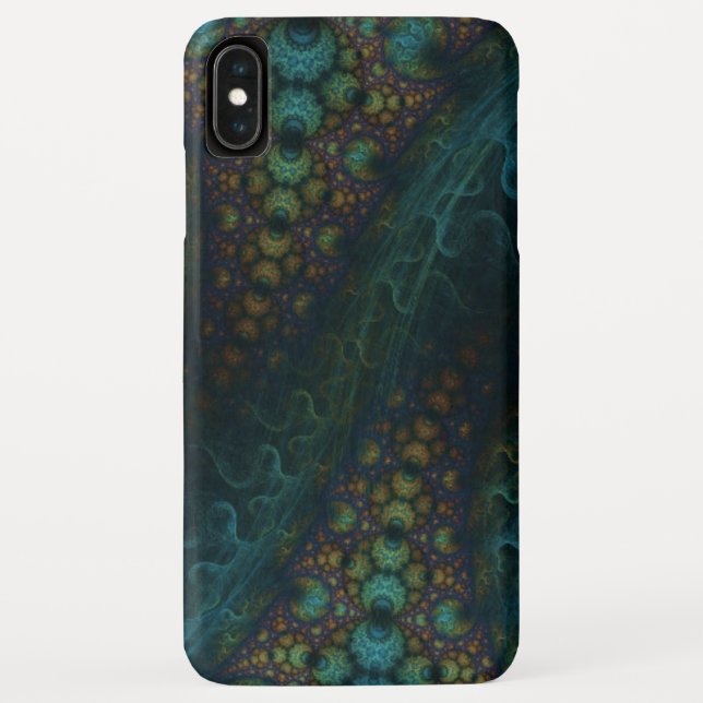Dark Tentacle Fractal Art Case-Mate iPhone Case (Back)
