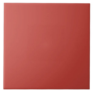 Dark Terracotta Brown Ceramic Tile. Tile