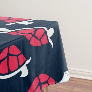 Dark Theme Tortoise  Tablecloth