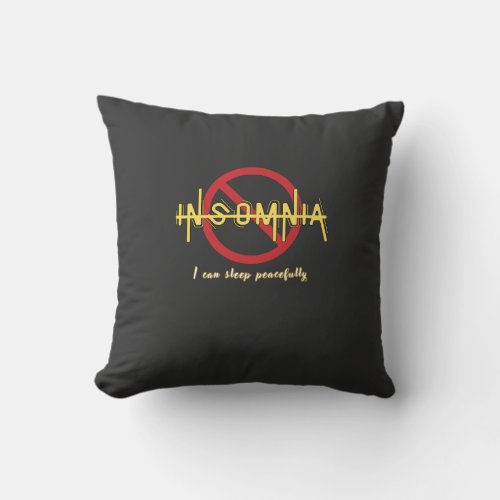 Dark Throw Pillow w message of healing  victory