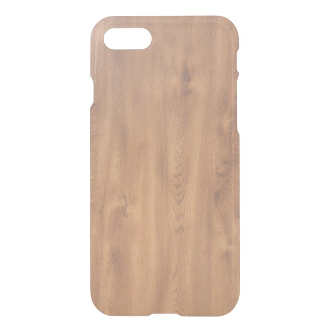 Dark timber pattern uncommon iPhone case (Back)