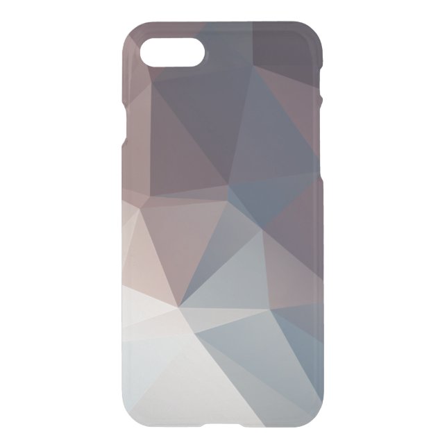 Dark to Light Abstract Pyramid Art Uncommon iPhone Case (Back)