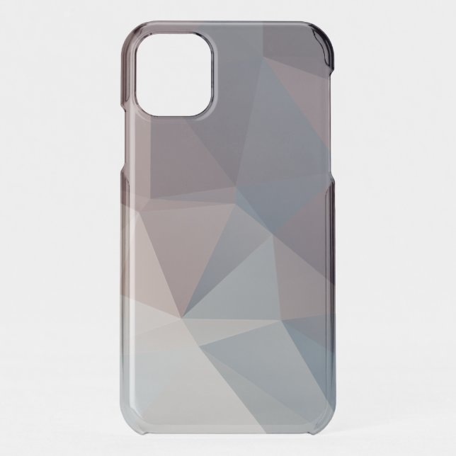 Dark to Light Abstract Pyramid Art Uncommon iPhone Case (Back)