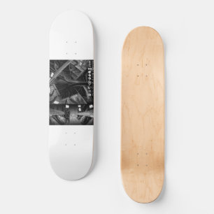 Dark tokio skateboard deck