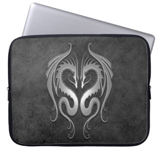 Dark Tribal Dragons Laptop Sleeve