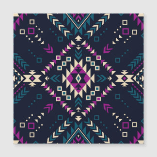 Dark tribal Navajo, vintage geometric.