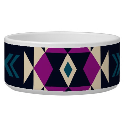Dark tribal Navajo vintage geometric Bowl